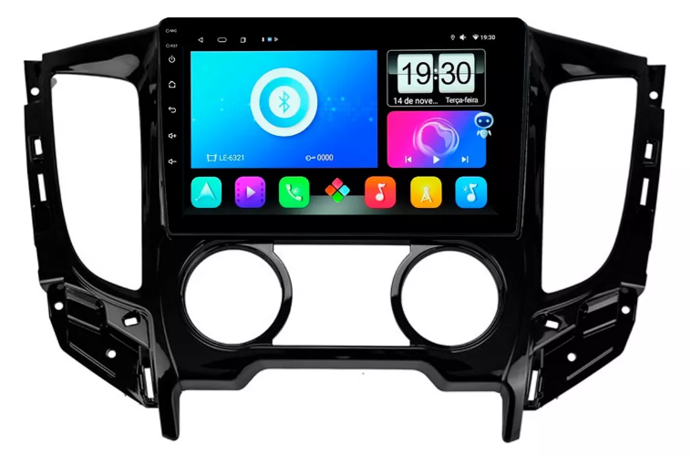 Multimidia L200 Triton 9p Android Octacore 4GB Carplay
