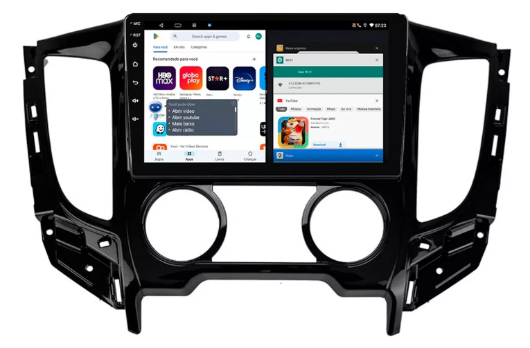 Multimidia L200 Triton 9p Android Octacore 4GB Carplay