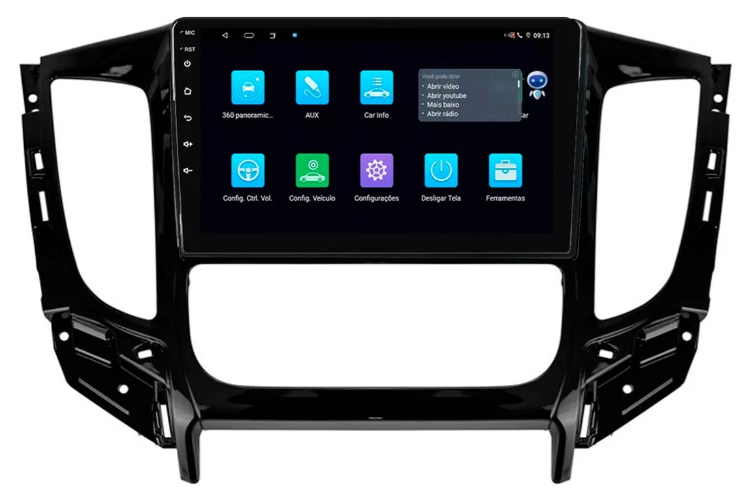 Multimidia L200 Triton 9p Android Octacore 6gb Carplay 4g - COD 969