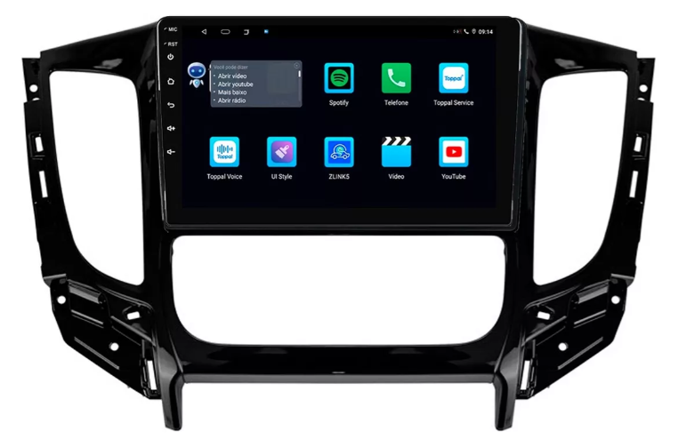 Multimidia L200 Triton 9p Android Octacore 6gb Carplay 4g - COD 969
