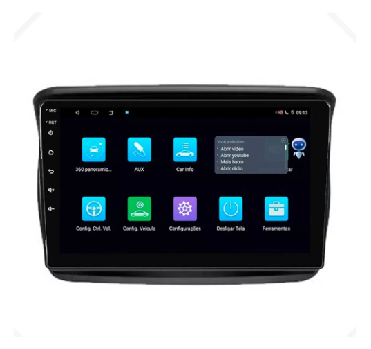 Multimidia L200 Triton 9p Android Quadcore 2gb Carplay