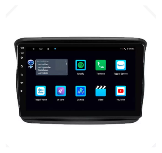 Multimidia L200 Triton 9p Android Quadcore 2gb Carplay