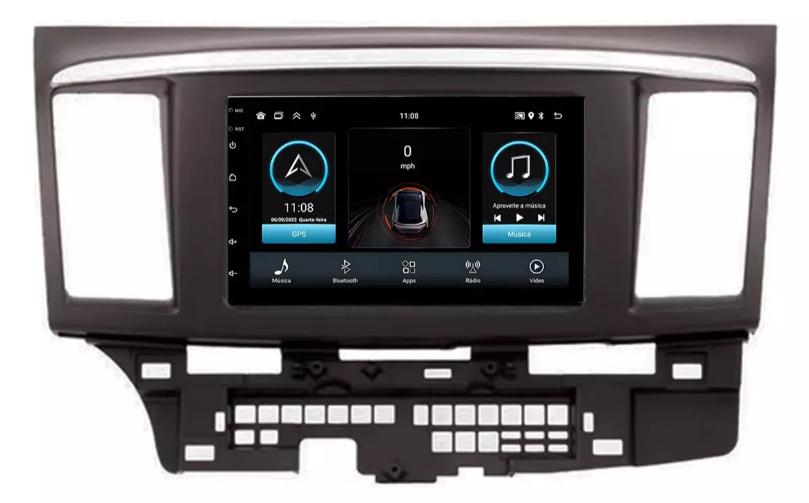 Multimidia Lancer 7p Android Quadcore 2gb Carplay