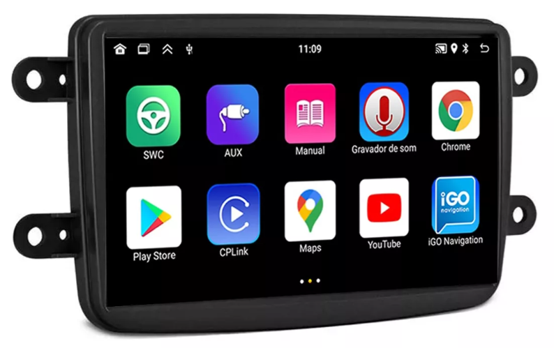 Multimidia Logan 7p Android Quadcore 2gb Carplay