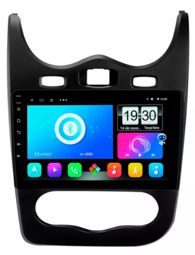 Multimidia Logan 9p Android Octacore 6gb Carplay 4g - COD 897