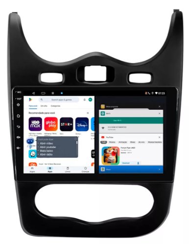 Multimidia Logan 9p Android Octacore 6gb Carplay 4g - COD 897