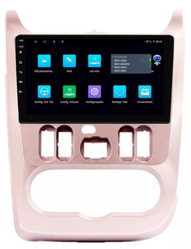 Multimidia Logan 9p Android Octacore 6gb Carplay 4g - COD 987