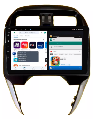 Multimidia March 9p Android Octacore 4GB Carplay - COD 705