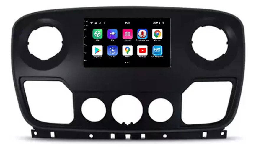 Multimidia Master 7p Android Quadcore 2gb Carplay