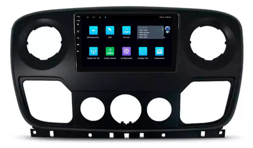 Multimidia Master 9p Android Octacore 4GB Carplay