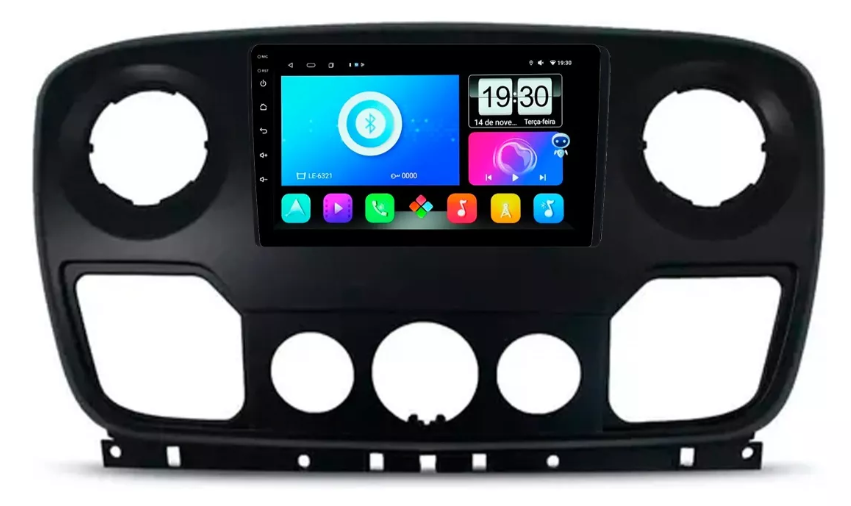 Multimidia Master 9p Android Octacore 6gb Carplay 4g