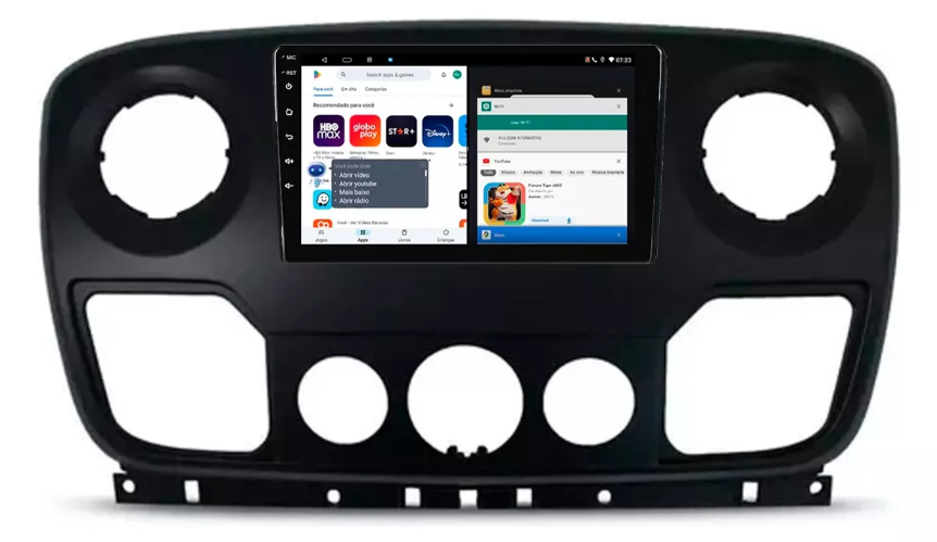 Multimidia Master 9p Android Octacore 6gb Carplay 4g