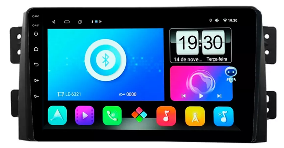 Multimidia Mohave 9p Android Octacore 4GB Carplay