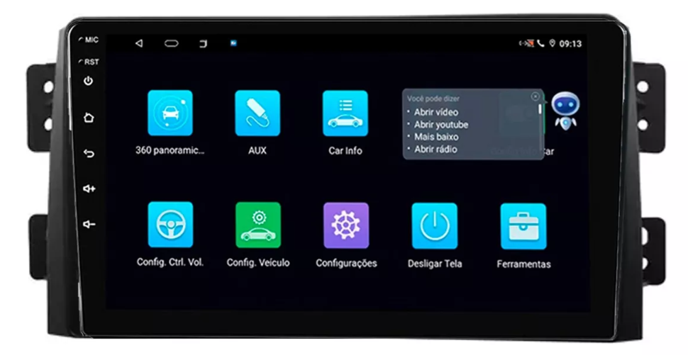 Multimidia Mohave 9p Android Octacore 4GB Carplay