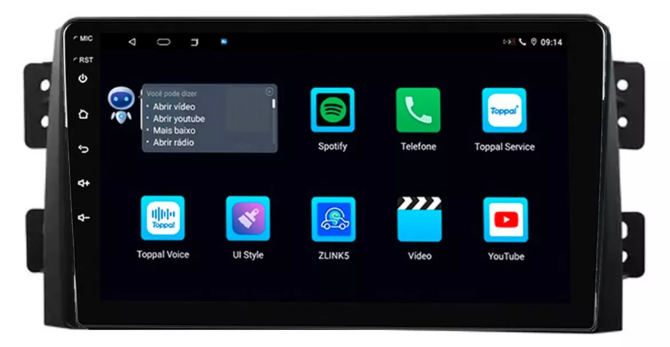 Multimidia Mohave 9p Android Octacore 4GB Carplay