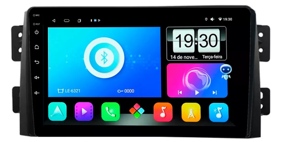 Multimidia Mohave 9p Android Octacore 6gb Carplay 4g
