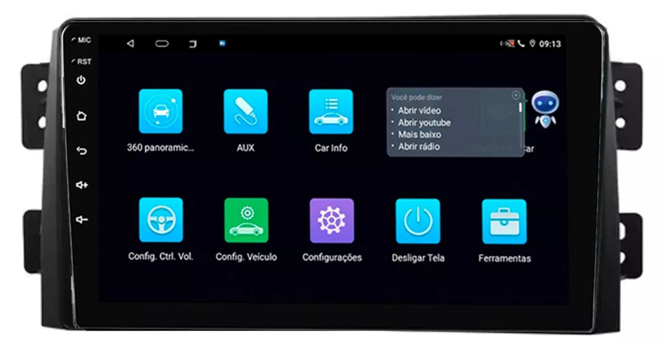 Multimidia Mohave 9p Android Octacore 6gb Carplay 4g
