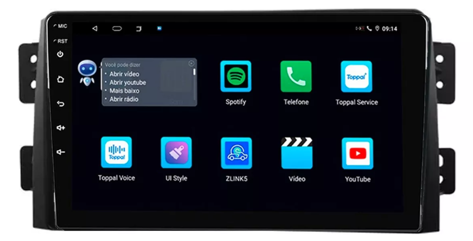 Multimidia Mohave 9p Android Octacore 6gb Carplay 4g