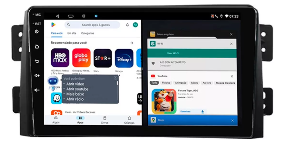 Multimidia Mohave 9p Android Octacore 6gb Carplay 4g