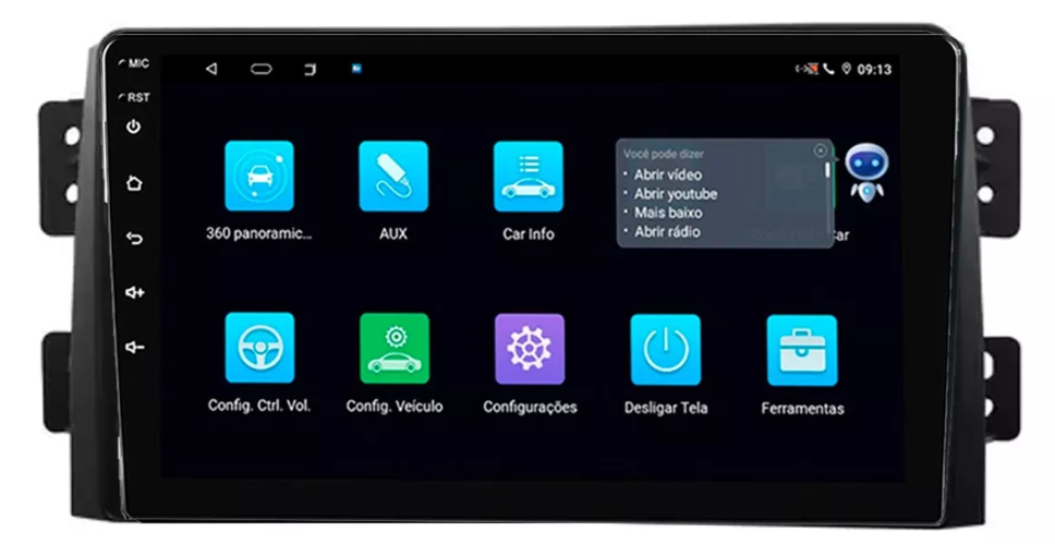 Multimidia Mohave 9p Android Quadcore 2gb Carplay