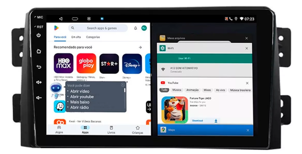 Multimidia Mohave 9p Android Quadcore 2gb Carplay