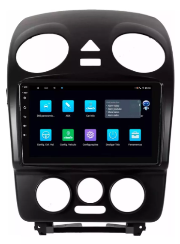 Multimidia New Beetle 9p Android Octacore 4GB Carplay