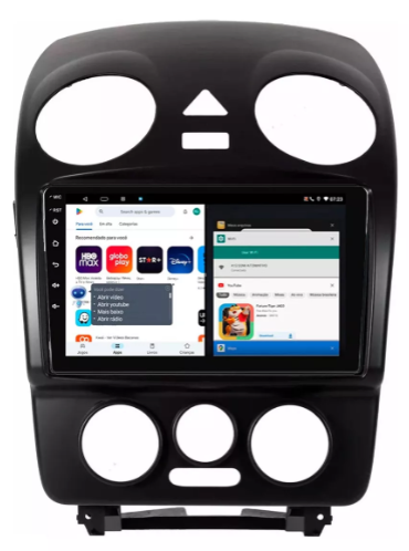 Multimidia New Beetle 9p Android Octacore 4GB Carplay