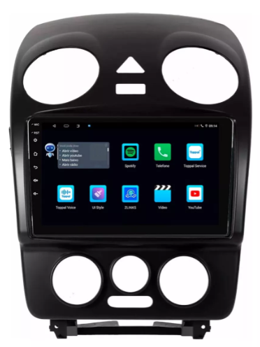 Multimidia New Beetle 9p Android Octacore 6gb Carplay 4g