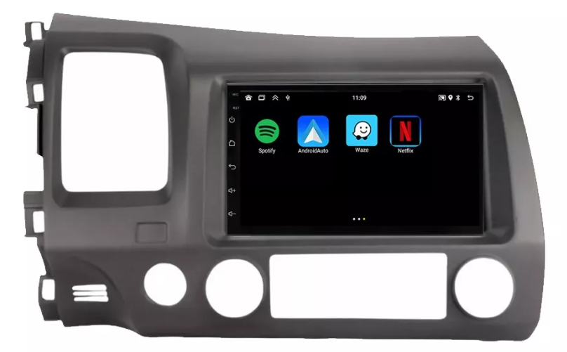 Multimidia New Civic 7p Android Quadcore 2gb Carplay