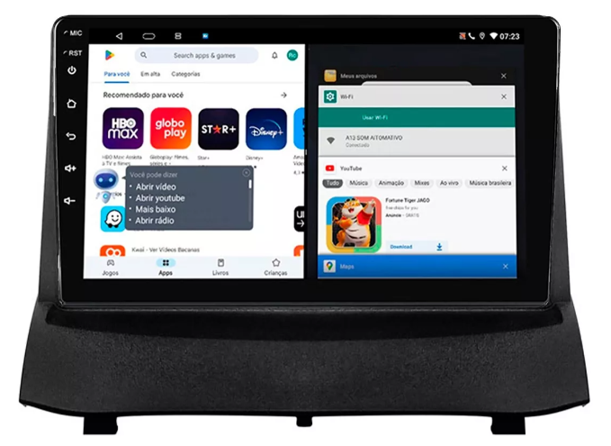 Multimidia New Fiesta 9p Android Quadcore 2gb Carplay