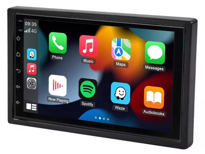 Multimidia New Fit 7p Android OctaCore 4gb Carplay Voz