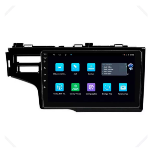 Multimidia New Fit 9p Android Octacore 4GB Carplay