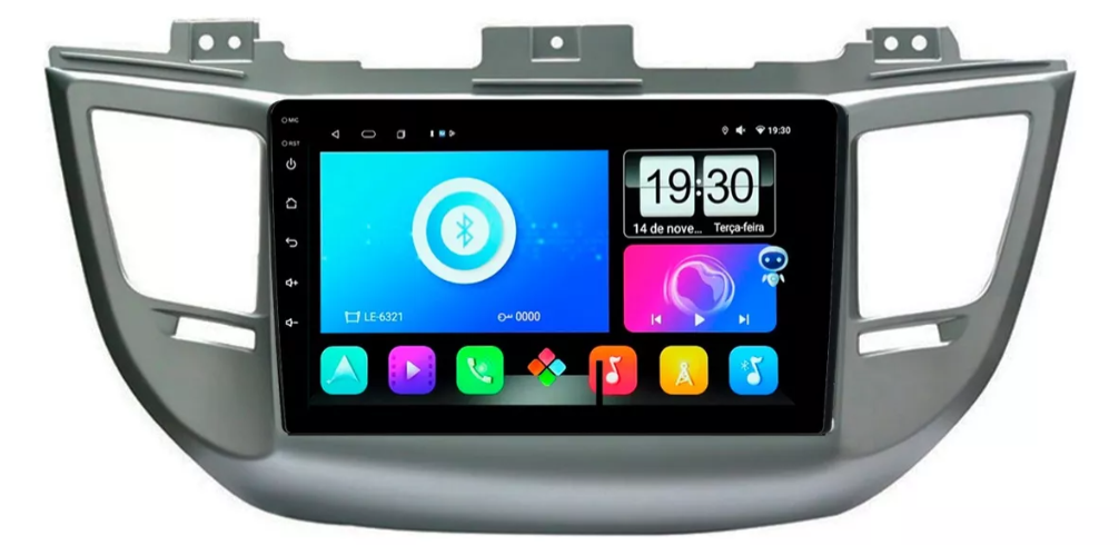 Multimidia New Tucson 9p Android Quadcore 2gb Carplay