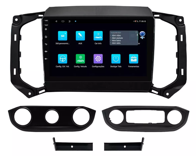 Multimidia Nova S10 9p Android Octacore 4GB Carplay