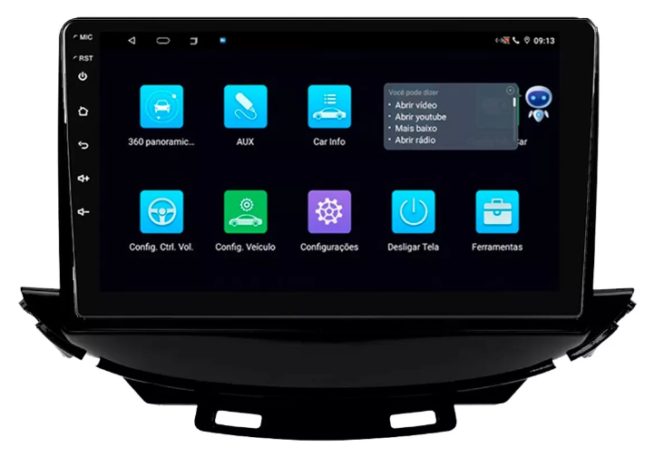 Multimidia Nova Tracker 9p Android Octacore 4GB Carplay