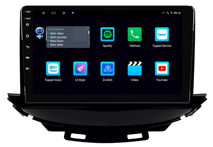 Multimidia Nova Tracker 9p Android Octacore 4GB Carplay