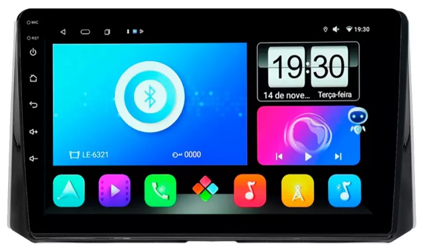 Multimidia Novo Corolla 9p Android Octacore 6gb Carplay 4g