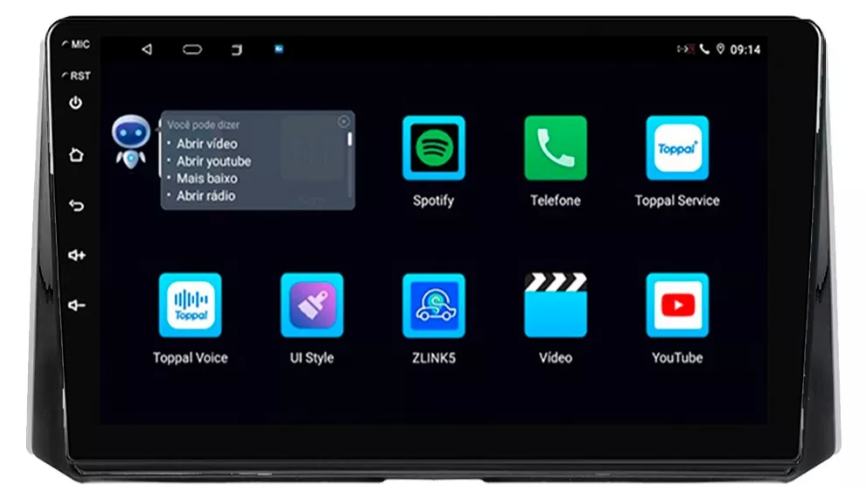 Multimidia Novo Corolla 9p Android Quadcore 2gb Carplay