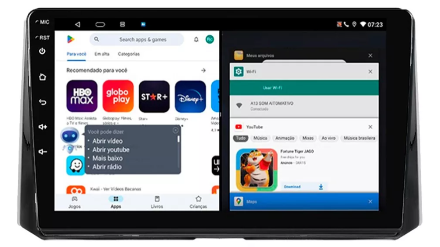 Multimidia Novo Corolla 9p Android Quadcore 2gb Carplay
