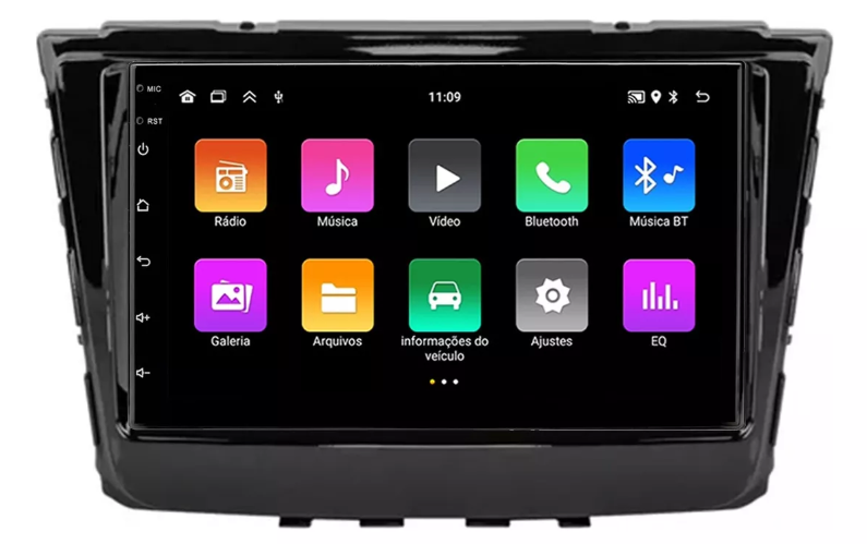 Multimidia Novo Creta 7p Android Quadcore 2gb Carplay