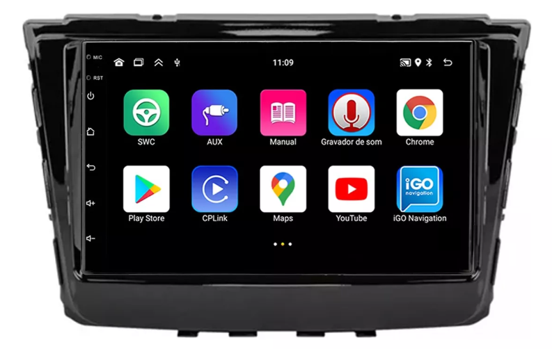 Multimidia Novo Creta 7p Android Quadcore 2gb Carplay