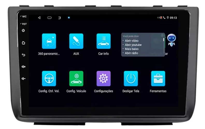 Multimidia Novo Creta 9p Android Octacore 4GB Carplay