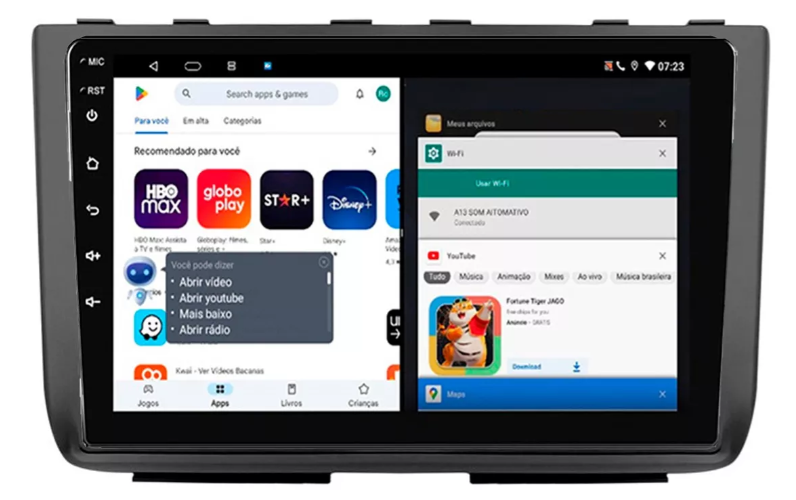 Multimidia Novo Creta 9p Android Octacore 4GB Carplay