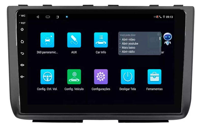 Multimidia Novo Creta 9p Android Octacore 6gb Carplay 4g