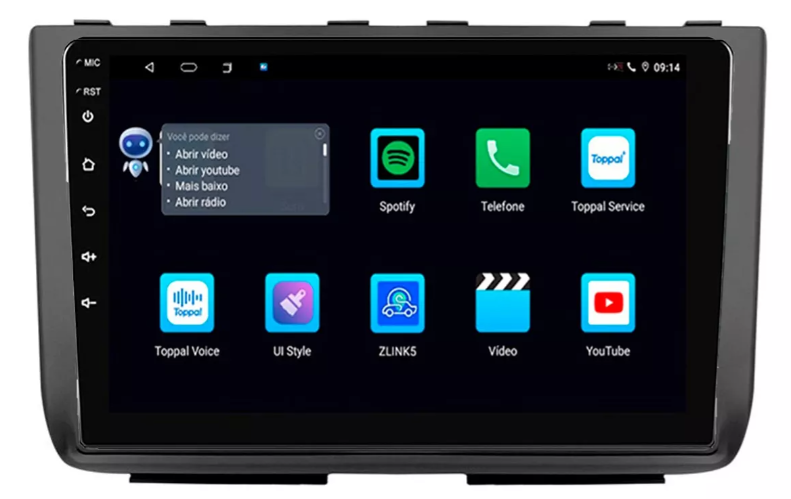 Multimidia Novo Creta 9p Android Quadcore 2gb Carplay