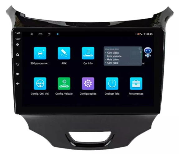 Multimidia Novo Cruze 9p Android Octacore 4GB Carplay