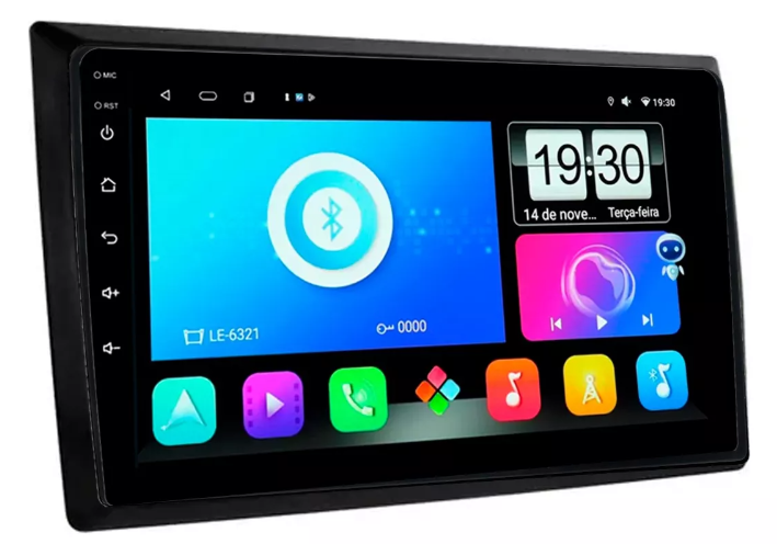 Multimidia Novo Fusca 9p Android Octacore 4GB Carplay