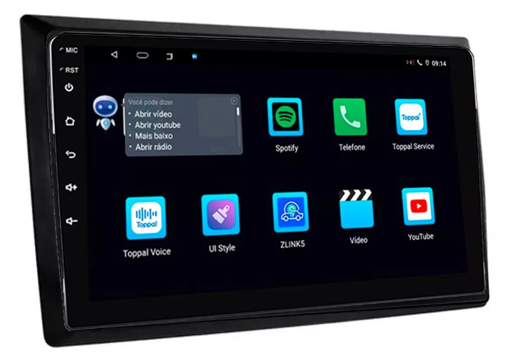 Multimidia Novo Fusca 9p Android Octacore 4GB Carplay