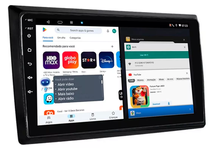 Multimidia Novo Fusca 9p Android Octacore 4GB Carplay