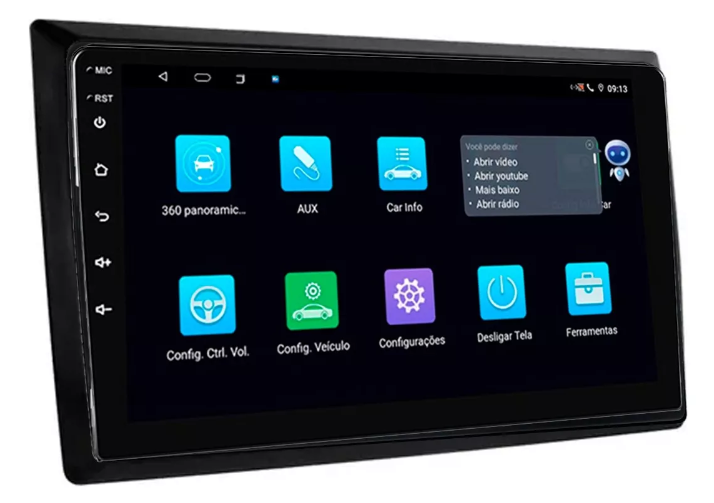 Multimidia Novo Fusca 9p Android Octacore 6gb Carplay 4g